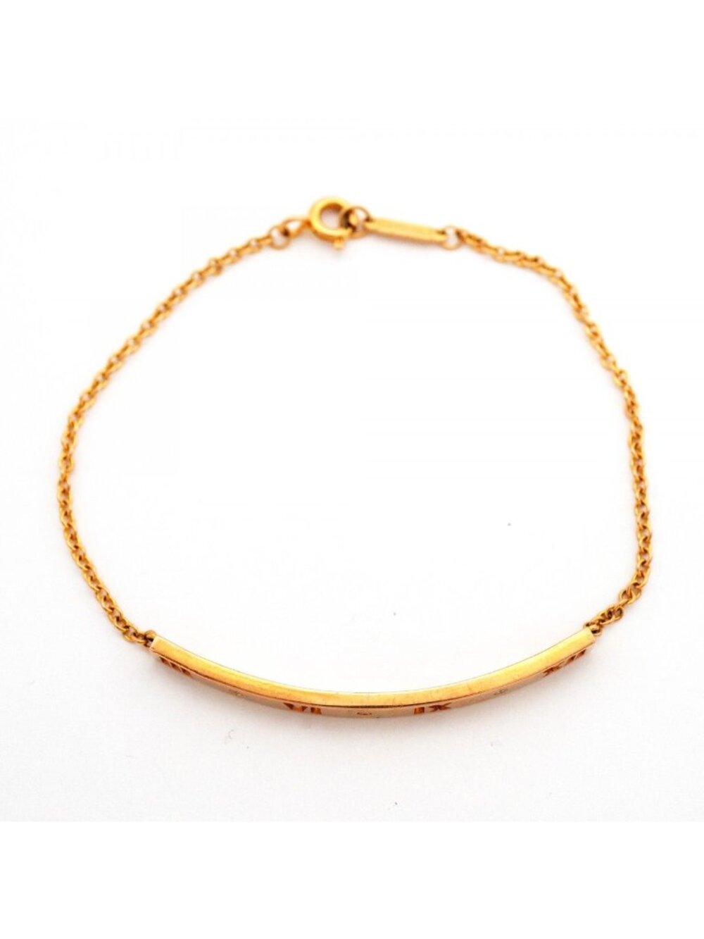 Tiffany & Co Bracelet Atlas 18k Pink Gold Diamond - Picture 3 of 6